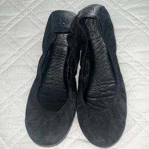 Tory Burch Suede Eddie Ballerina Flats PRICE IS FIRM